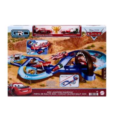 Disney And Pixar Cars Grc Jumping Raceway Playset HXJ32