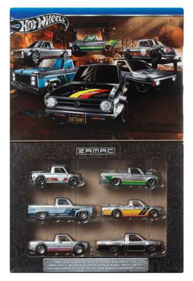 Hot Wheels Zamac Set Of 6 HRX57