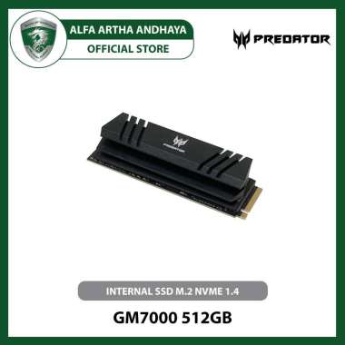 PREDATOR GM7000 M.2 NVMe PCIe Gen4 x4 SSD [WITH DRAM CACHE] 512GB