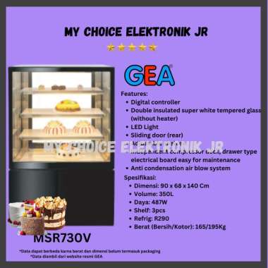 GEA Cake Showcase MSR730V | Cake Showcase MSR730V