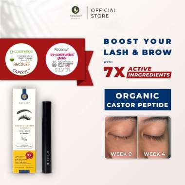Eucalie Organic Lash & Brow Serum Bulu Mata Alis-Castor Peptide