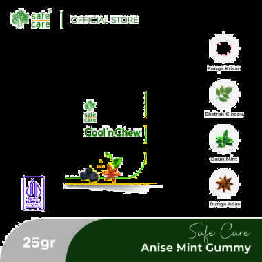 Safe Care Anise Mint Gummy - Permen Jelly