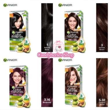 Garnier Color Naturals Pewarna Rambut Coklat Caramel