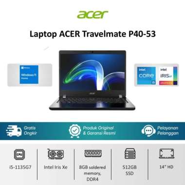Laptop ACER Travelmate P40-53 i5 SSD 512GB