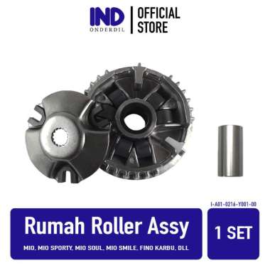 IND Onderdil Rumah Roller with Roler Assy Motor for Yamaha Mio/ Mio Sporty/ Mio Smile/ Mio Soul/ Fin