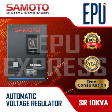 AVR Stabilizer Samoto 10KVA Stabiliser 10000VA Stavol Listrik SR Avr 10 KVA SR-10kva Bubble