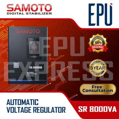 AVR Stabilizer Samoto 8KVA Stabiliser 8000VA Stavol Listrik SR Avr 8000 VA Bubble