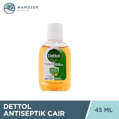 DETTOL Antiseptik [45 mL] coklat orange
