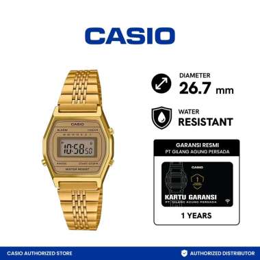 Jam Tangan Wanita Casio LA690WGA-9DF gold GOLD
