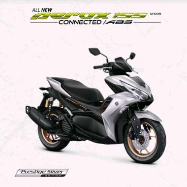 SIM-Sepeda Motor Yamaha ALL NEW AEROX 155 Connected ABS ABS-Prestige Silver Tangerang