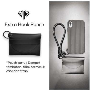 Plat Gantungan Handphone Kait Hp HPPLAT Hook Pouch