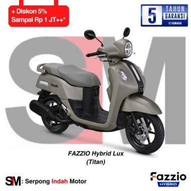SIM-Sepeda Motor Yamaha FAZZIO HYBRID LUX Lux-Titan Banten