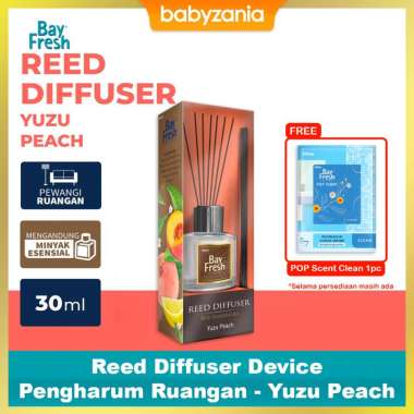 Bayfresh Reed Diffuser Device Pengharum Ruangan - Yuzu Peach