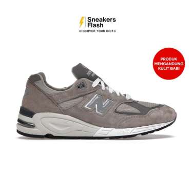 Sepatu Sneakers Pria NEW BALANCE 990 V2 MADE IN USA GREY - M990GY2 44.5