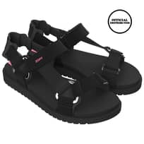 Zaxy Go Papete Ad Sandal Flats Wanita - Black
