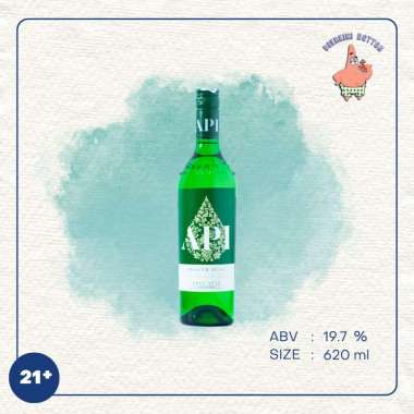 Anggur Hijau API Orang Tua 620ml Putih