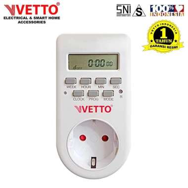 Vetto Timer Digital Stop Kontak