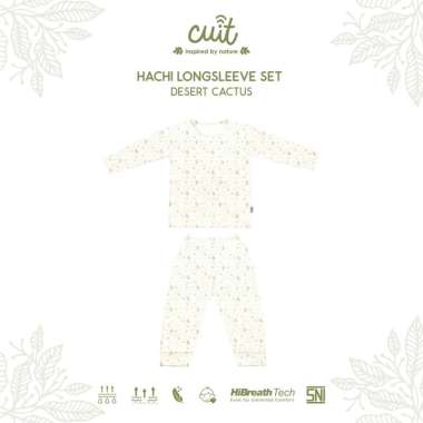 CUIT Setelan Bayi Tangan Panjang Celana Panjang Anak Hachi Minimalis 1-6 Tahun Multivarian 3XL (4-5 