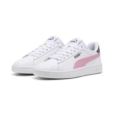 Puma Kids Smash 3.0 L Jr White-Mauved Out Boys Shoes (39203115) 4.5