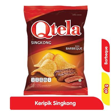 Promo Harga Qtela Keripik Singkong Barbeque 60 gr - Blibli