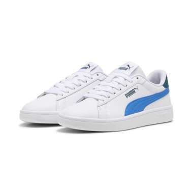 Puma Kids Smash 3.0 L Jr White-Hyperlink Boys Shoes (39203116) 5.5