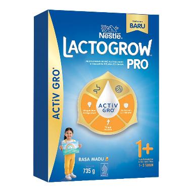 Promo Harga Lactogrow 3 Susu Pertumbuhan Madu 750 gr - Blibli