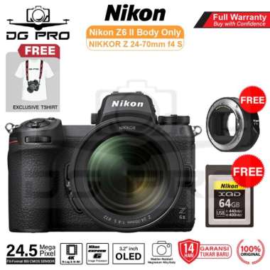Nikon Z6 II Kit Z 24-70mm F4 S Mirrorless Camera Nikon Z6II - MARK 2 UNIT ONLY