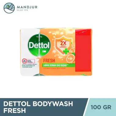 Promo Harga Dettol Bar Soap Fresh 100 gr - Blibli