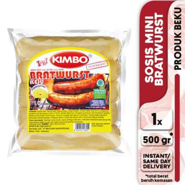 Kimbo Mini Bratwurst Keju Sosis [10 pcs]
