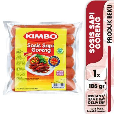 Promo Harga Kimbo Sosis Sapi Goreng 186 gr - Blibli