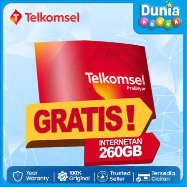 NOMOR CANTIK, Kartu Perdana Telkomsel Spesial FREE 260GB Perdana 1499