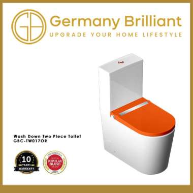 Germany Brilliant Kloset Toilet Duduk GBC-TW017OR