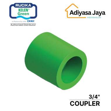Coupler 3/4 (RUCIKA Kelen Green) / Sock PPR