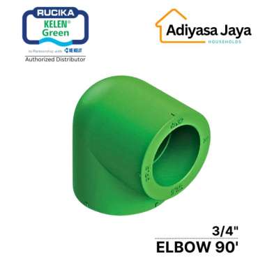 Elbow 90' 3/4 (RUCIKA Kelen Green) / Knie PPR
