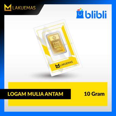 Antam Lakuemas Logam Mulia Fisik [10 g] - Tahun 2026