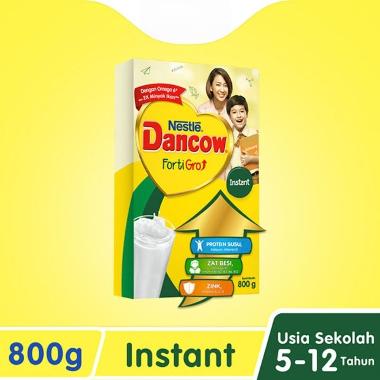 Promo Harga Dancow FortiGro Susu Bubuk Instant 800 gr - Blibli