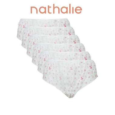 Nathalie Disposable Underwear 6 pcs NTC 1040 M PUTIH