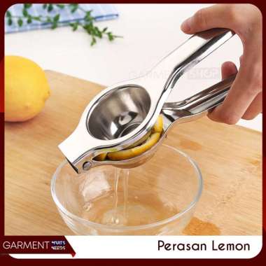 GarmentMarts Alat Perasan Lemon Jeruk Nipis Silver