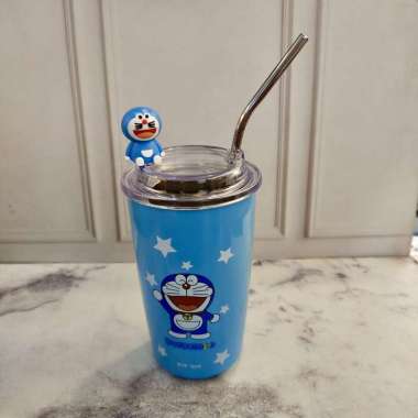 TUMBLER STAINLESS STEEL 1262 KUROMI,CINNAMOROLL, MELODY Doraemon