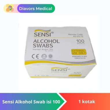 Sensi Alcohol Swab [100 pcs]