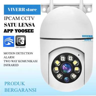 Kamera IP Yoosee IPCAM 8MP, Kamera CCTV Outdoor Waterproof dengan Resolusi 1080P dan Night Vision