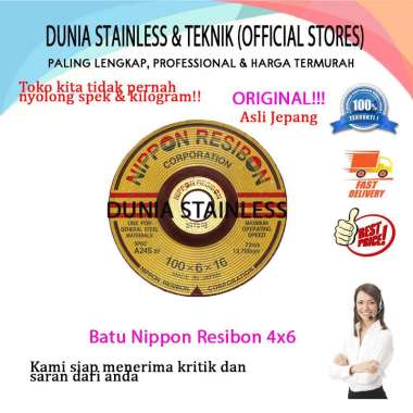 Nippon Resibon Batu Gerinda Poles [4x6]