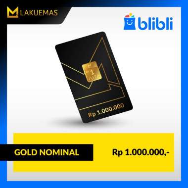 LAKU EMAS - VOUCHER EMAS FISIK Nominal 1 Juta