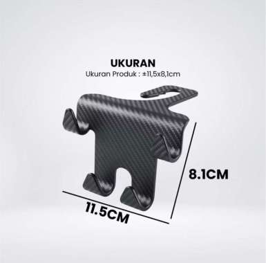 Bahan Tebal Holder Hp Headrest Mobil Multifungsi/Gantungan Jok Mobil Belakang Universal/Stand Pengai