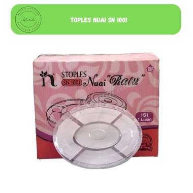 Toples Kue Kering Sekat 5 Nuai Ratu SN1001