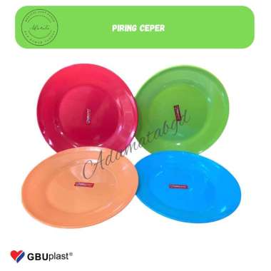 Piring Ceper Semi Melamin GBU 1 Lusin P10