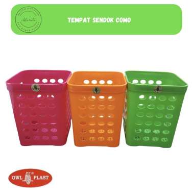 Tempat Sendok Garpu Como Cutlery Holder Owl Plast