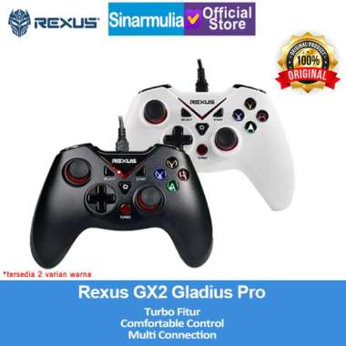 Rexus GX2 Gladius Pro Gaming Gamepad - Joystick / Stick White Mint