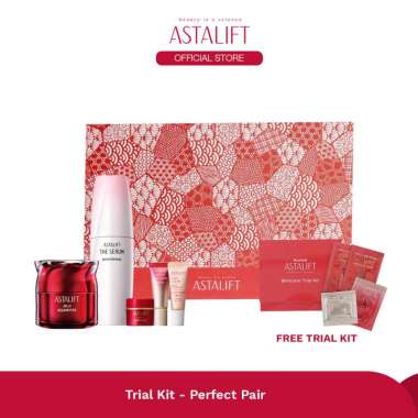 ASTALIFT STARTER KIT PERFECT PAIR- SERUM - ESSENCE - BRIGHTENING - SKINCARE - ASTAXANTHIN - MOISTURI