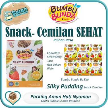 Bumbu Bunda By Elia Silky Pudding Snack Cemilan MPASI Anak Strawberry